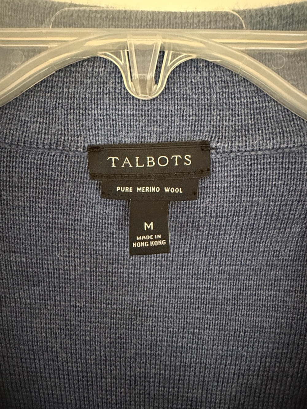Talbots Blue Knit Blazer Jacket - Picture 2 of 9